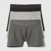 5" boxershorts i økologisk stretchbomull (3-pakning)