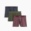 5" boxershorts i økologisk stretchbomull (3-pakning)
