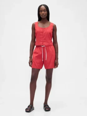 6" Shorts i linblanding