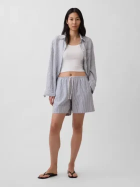 6" Shorts i linblanding