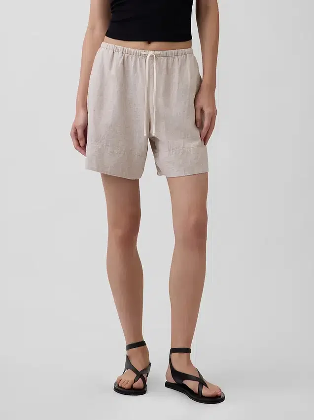 6" Shorts i linblanding