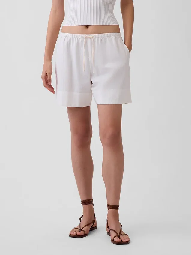 6" Shorts i linblanding