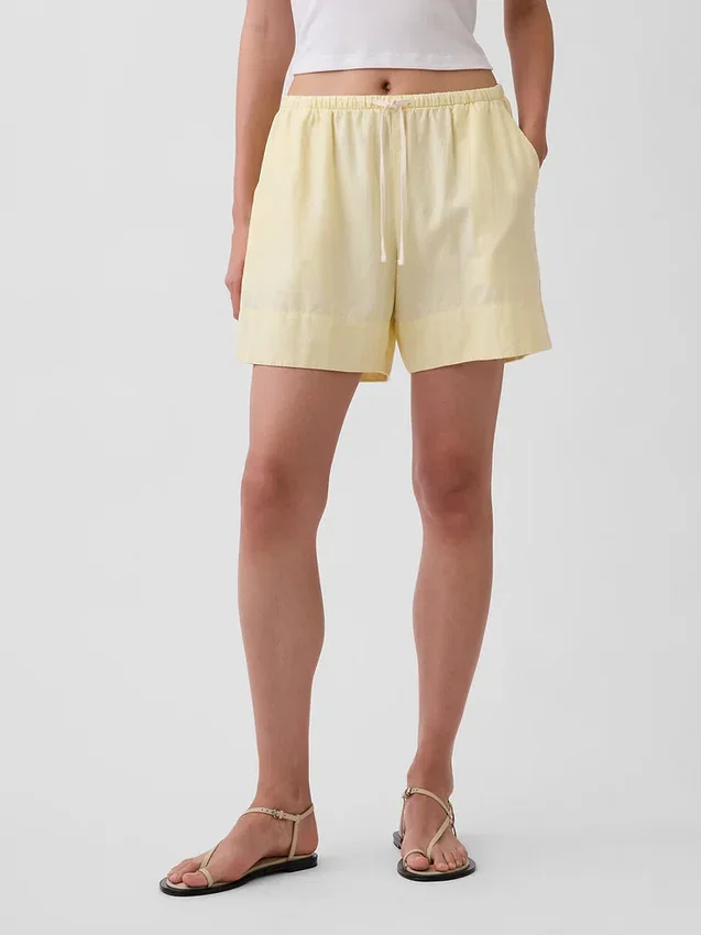 6" Shorts i linblanding