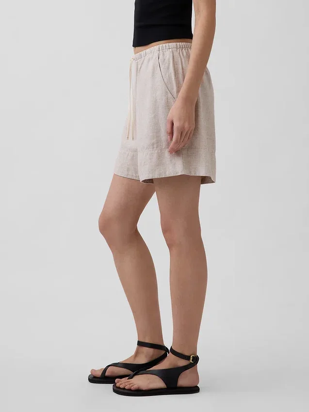 6" Shorts i linblanding