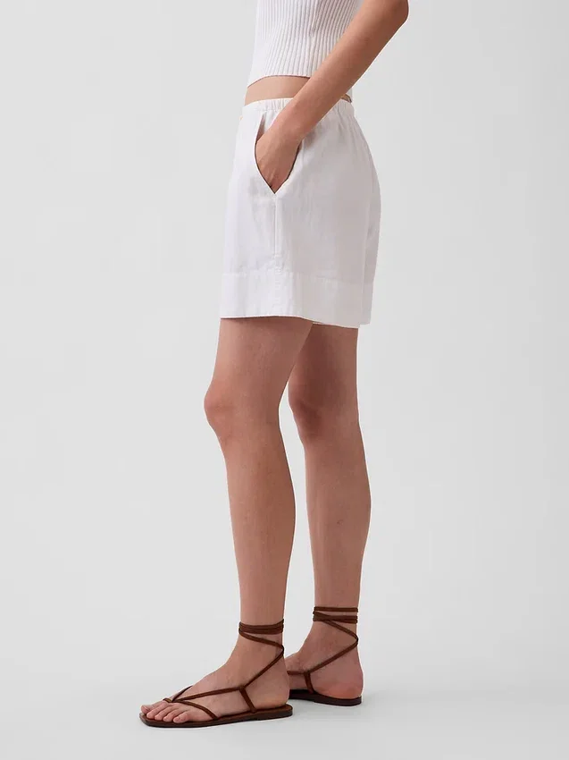 6" Shorts i linblanding