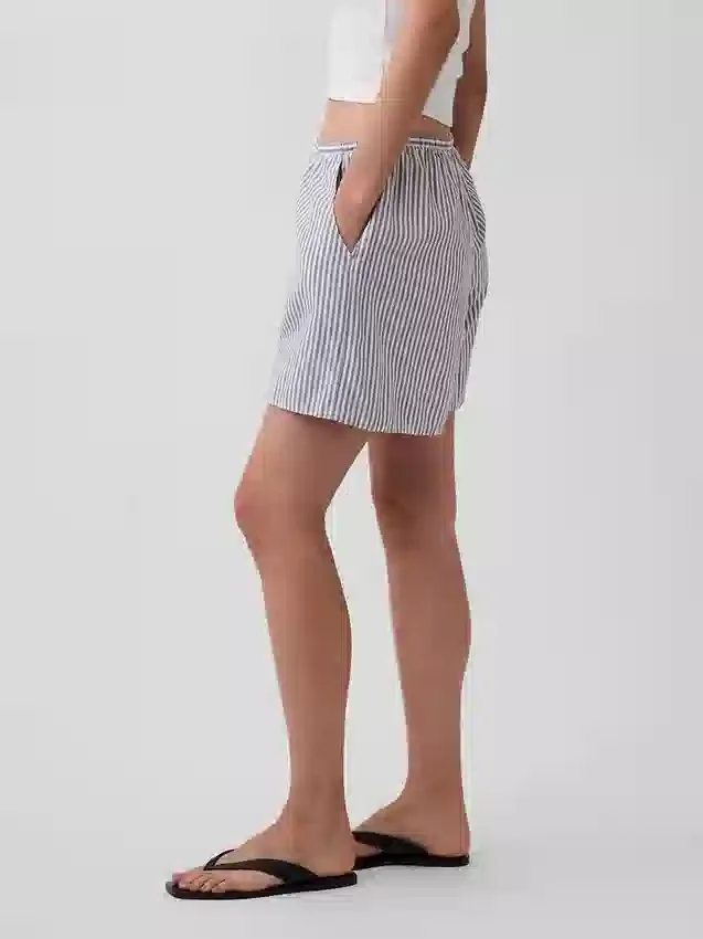 6" Shorts i linblanding