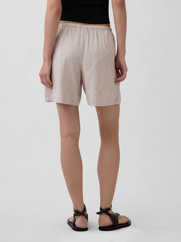 6" Shorts i linblanding