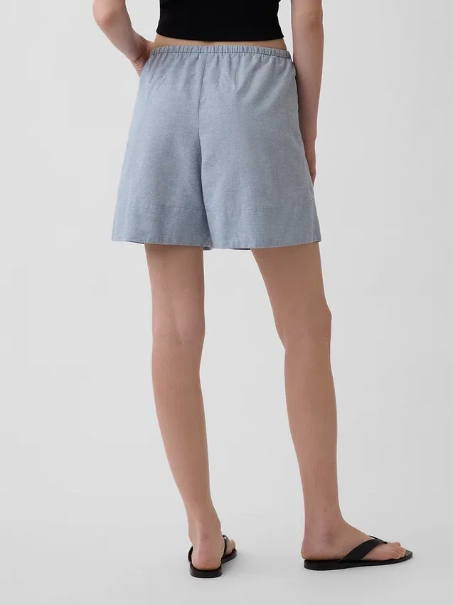 6" Shorts i linblanding