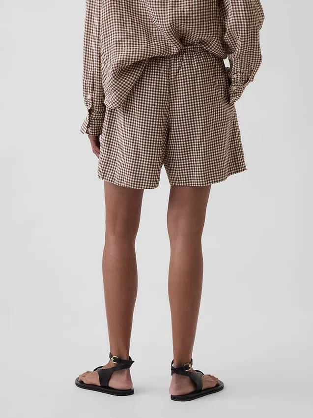 6" Shorts i linblanding