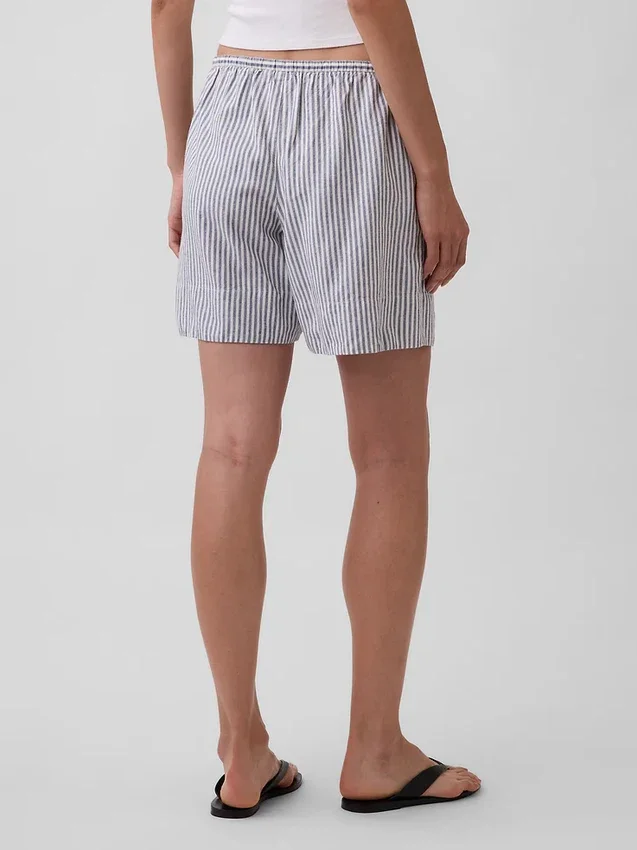 6" Shorts i linblanding
