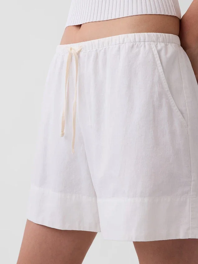 6" Shorts i linblanding
