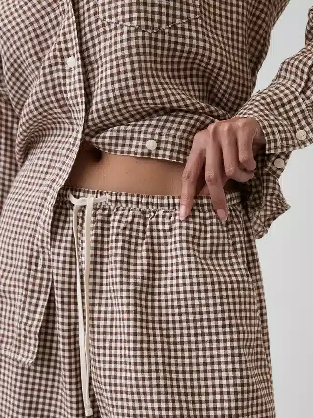 6" Shorts i linblanding