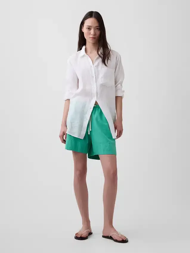 6" Shorts i linblanding