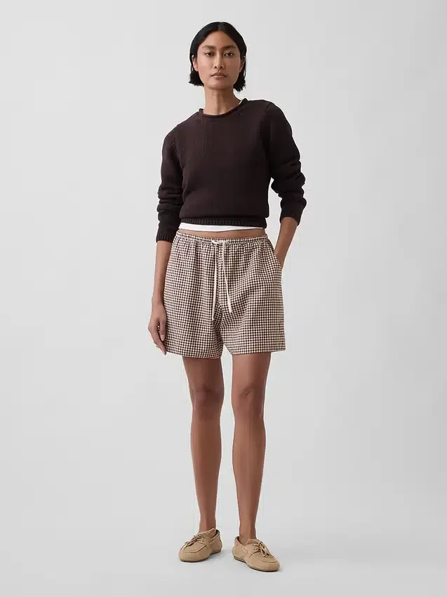 6" Shorts i linblanding