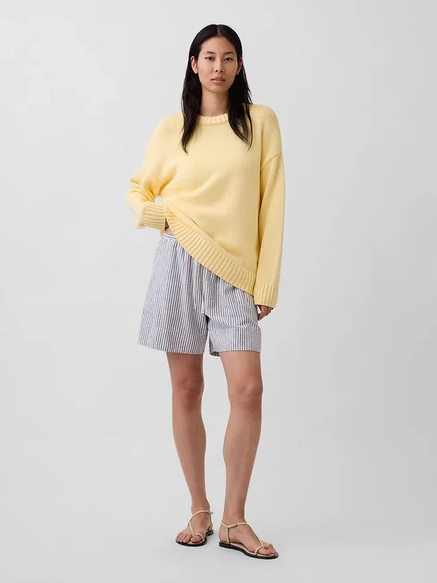 6" Shorts i linblanding