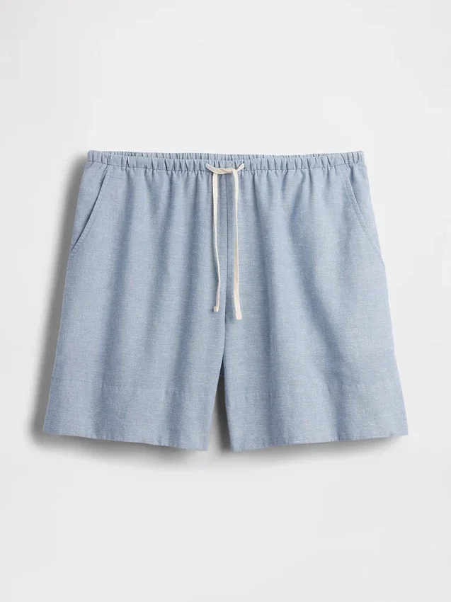 6" Shorts i linblanding