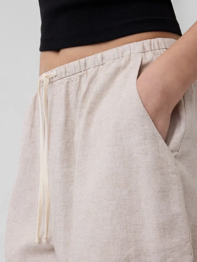 6" Shorts i linblanding