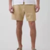 7,5" Shorts i lin-bomullsblanding