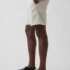 7,5" Shorts i lin-bomullsblanding