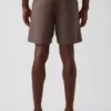7,5" Shorts i lin-bomullsblanding