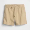 7,5" Shorts i lin-bomullsblanding