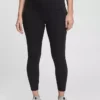 7/8-leggings for mammaklær i resirkulert stoff med hel panel