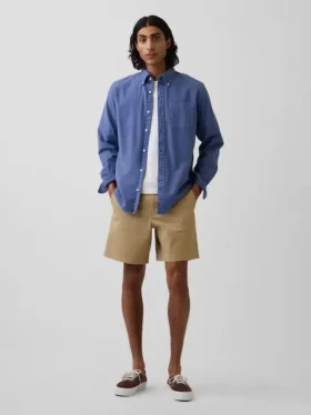 7" Shorts med avslappet passform