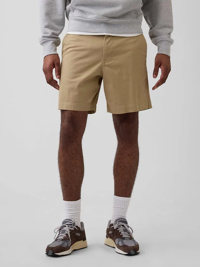 7" Shorts med avslappet passform