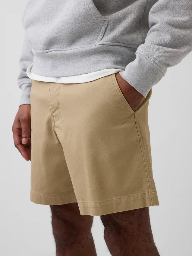 7" Shorts med avslappet passform