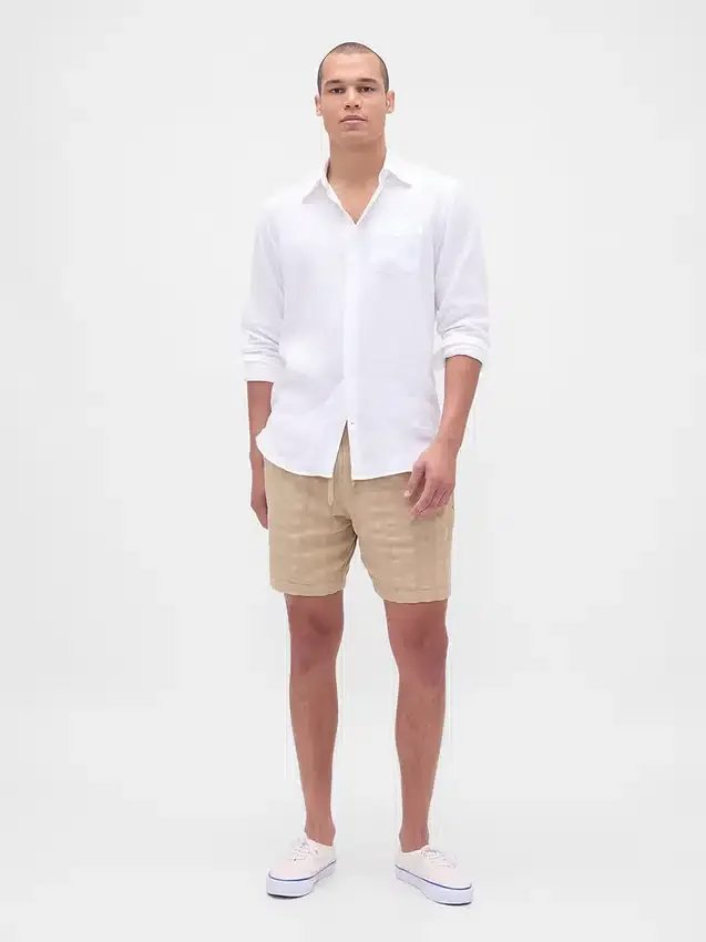 7" strukturerte Easy Shorts