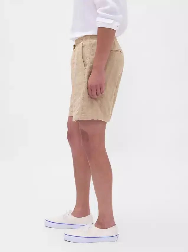 7" strukturerte Easy Shorts