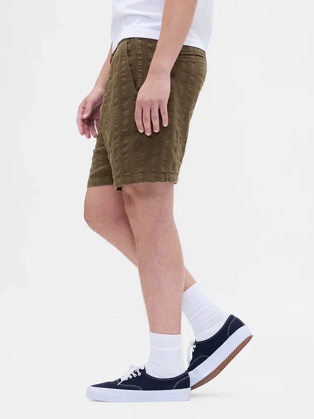 7" strukturerte Easy Shorts