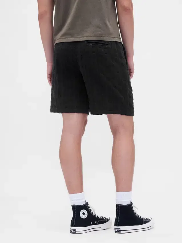 7" strukturerte Easy Shorts