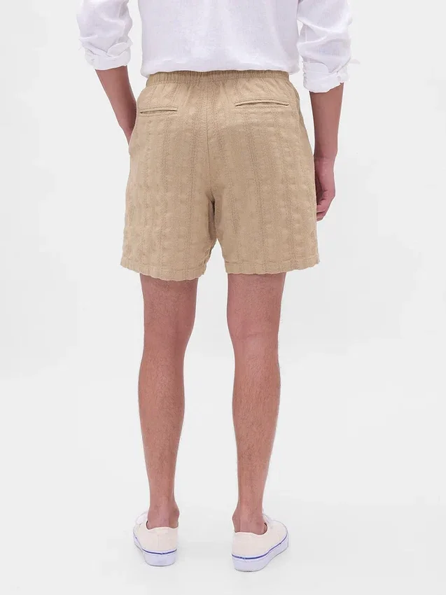 7" strukturerte Easy Shorts