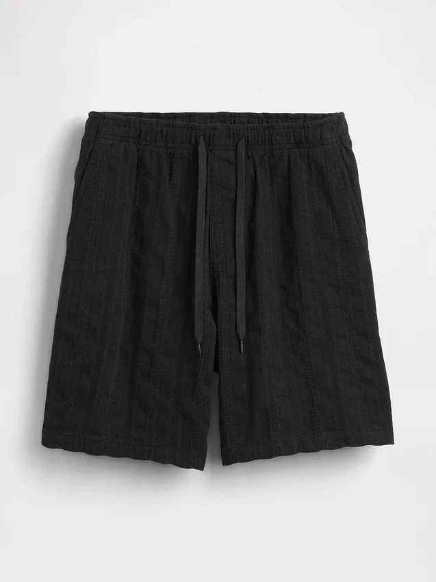 7" strukturerte Easy Shorts