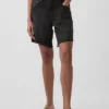 8" Bermudashorts i løs passform med middels høy midje