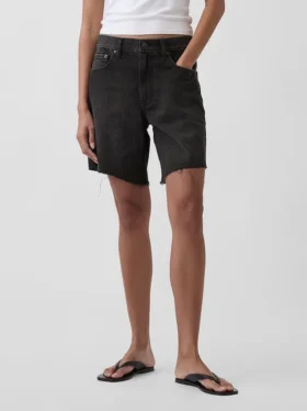 8″ Bermudashorts i løs passform med middels høy midje