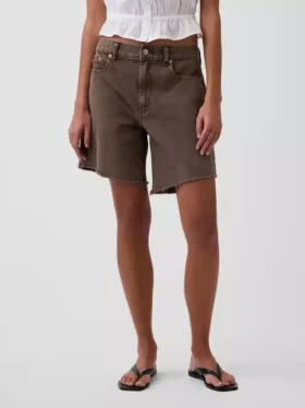 8″ Bermudashorts i løs passform med middels høy midje