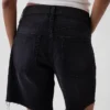 8" Bermudashorts i løs passform med middels høy midje