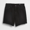 8" Bermudashorts i løs passform med middels høy midje