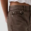 8" Bermudashorts i løs passform med middels høy midje
