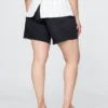 8" Bermudashorts i løs passform med midhøy midje i 90-tallsstil