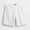 8" Bermudashorts med middels høy midje, ultramyk og løs passform