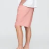 9" Easy-shorts i lin og bomull