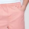 9" Easy-shorts i lin og bomull