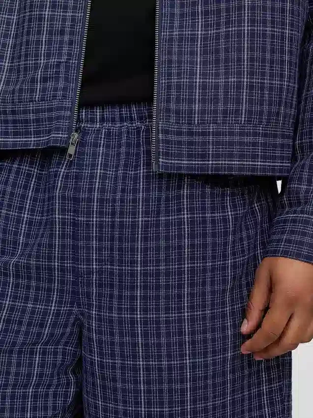 9" Easy-shorts i lin og bomull