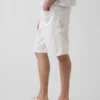 9" løse tømrershorts i denim