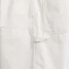 9" løse tømrershorts i denim