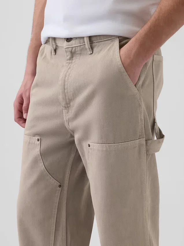 90-talls løse Carpenter-Jeans med doble knær