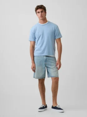 90-talls løse denim Shorts